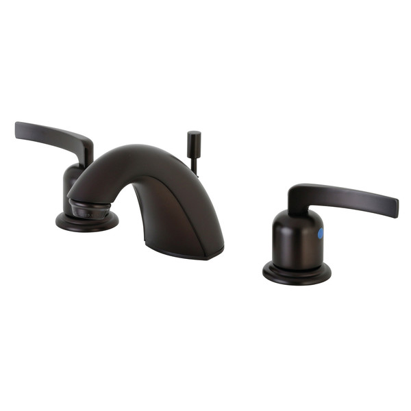 Kingston FB8955EFL Mini-Widespread Bathroom Faucet with Retail Pop-Up FB8955EFL